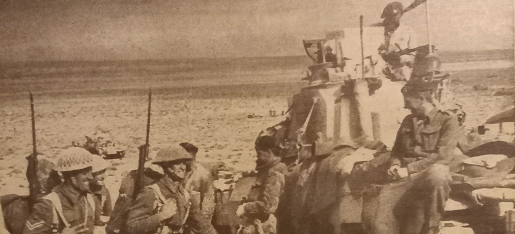 Tank and Allied soliers in Western Desert 1941 WW2 British Army Records